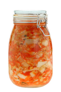 Fermented Korean side dish - Kimchi (kimchee, gimchi)